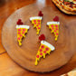 Dripping Pizza Earrings