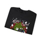 Merry Creepmas Krampus and the mouse Unisex Heavy Blend™ Crewneck Sweatshirt