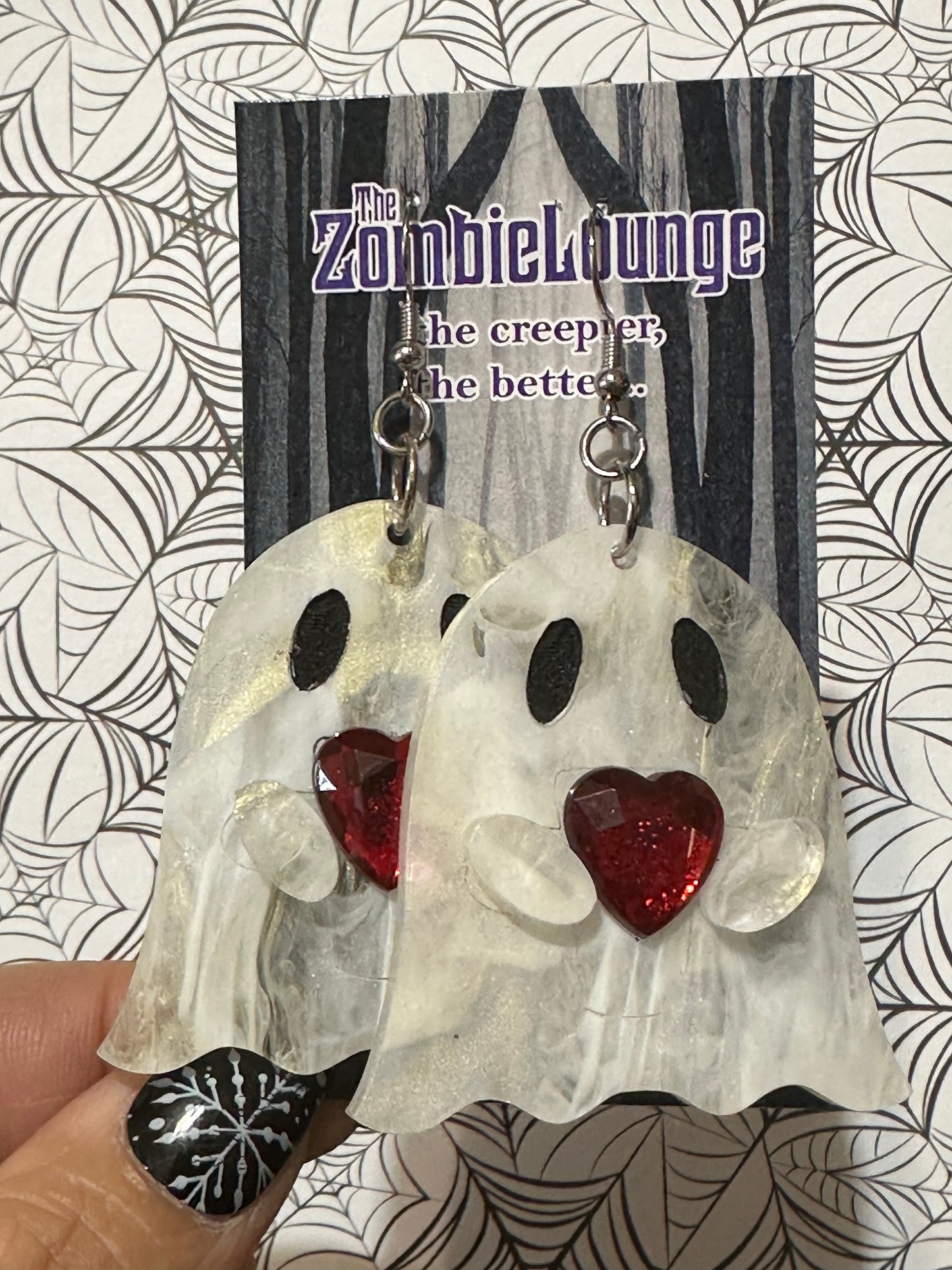 Valloween Ghost Earrings