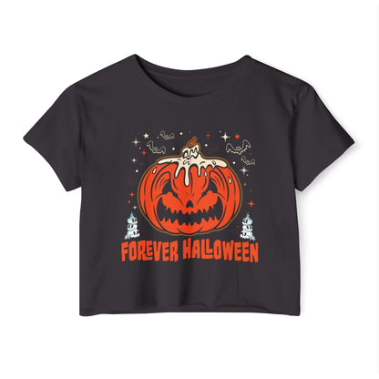 Forever Halloween Crop Top - Womens