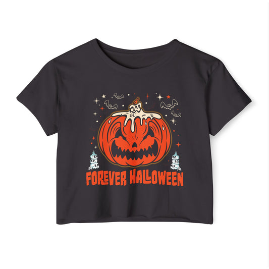Forever Halloween Crop Top - Womens