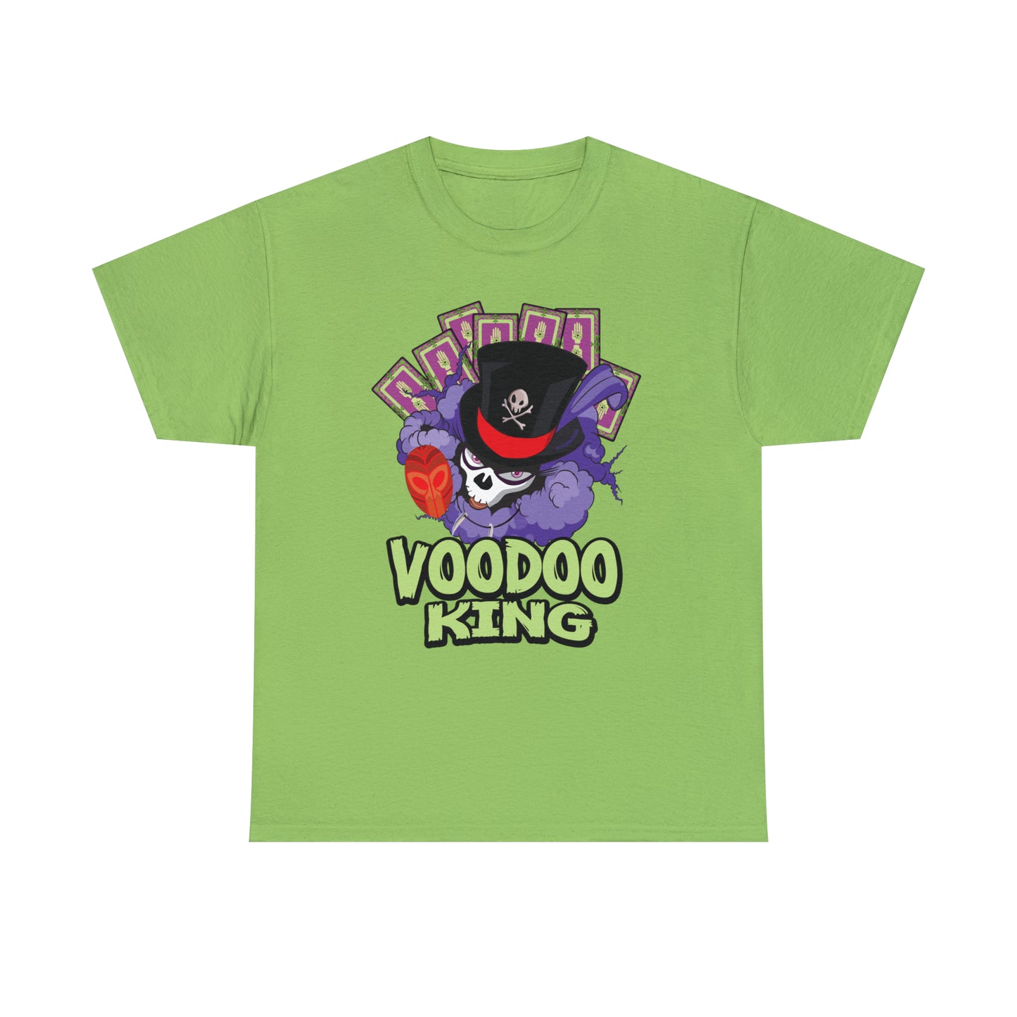 Voodoo King - The Cards The Cards Unisex Heavy Cotton Tee