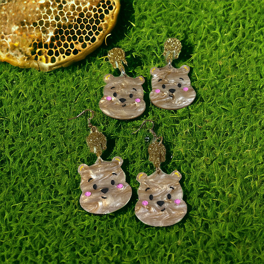 Honey Bear Earrings