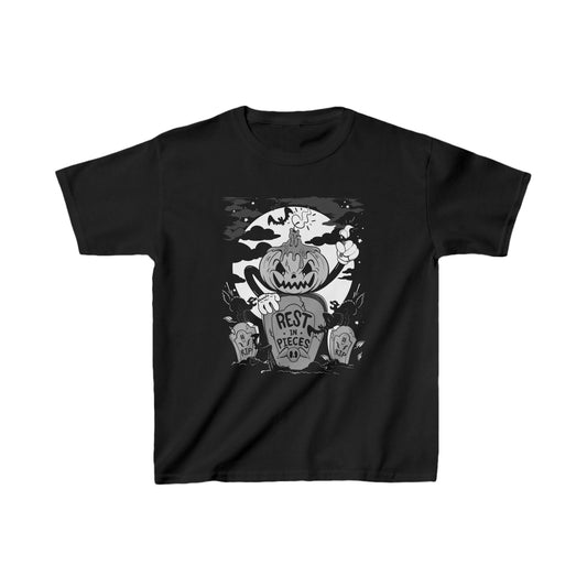 Kids - Rest in Pieces Officially Licensed Natatat Art Studios collection Kids Heavy Cotton™ Tee