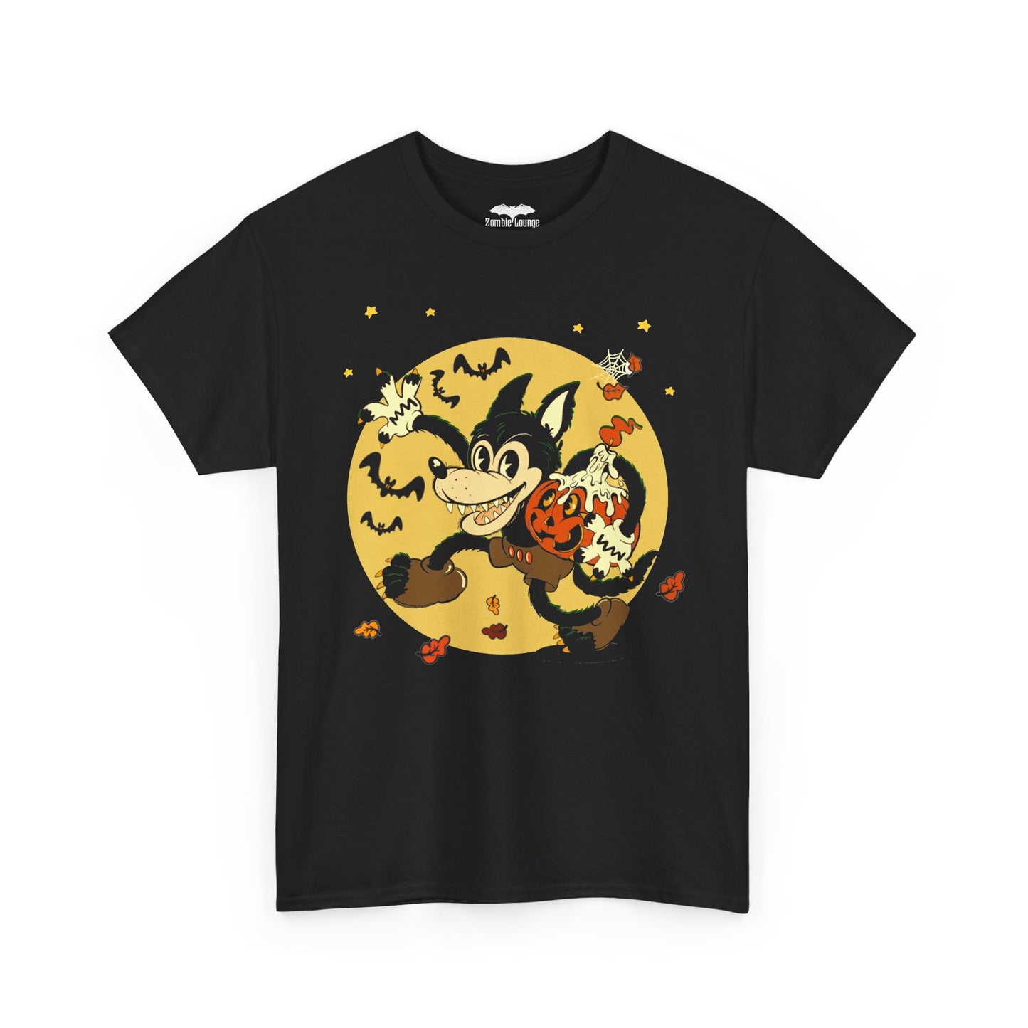 Pumpkin Prowlin T shirt - Officially Licensed Natatat Studios Design