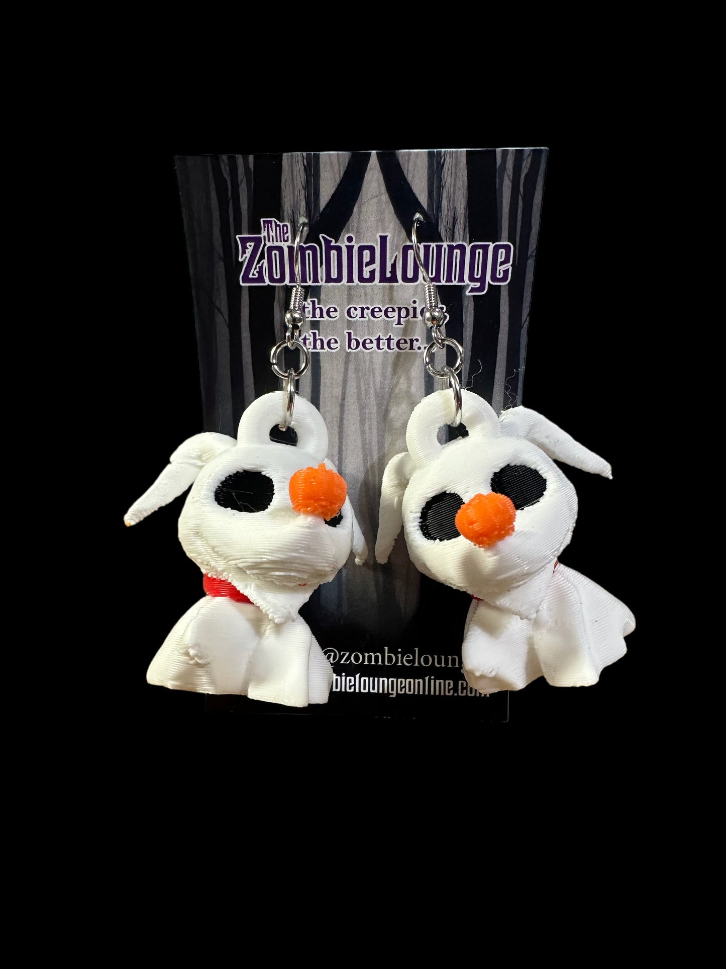 Ghost Dog Earrings