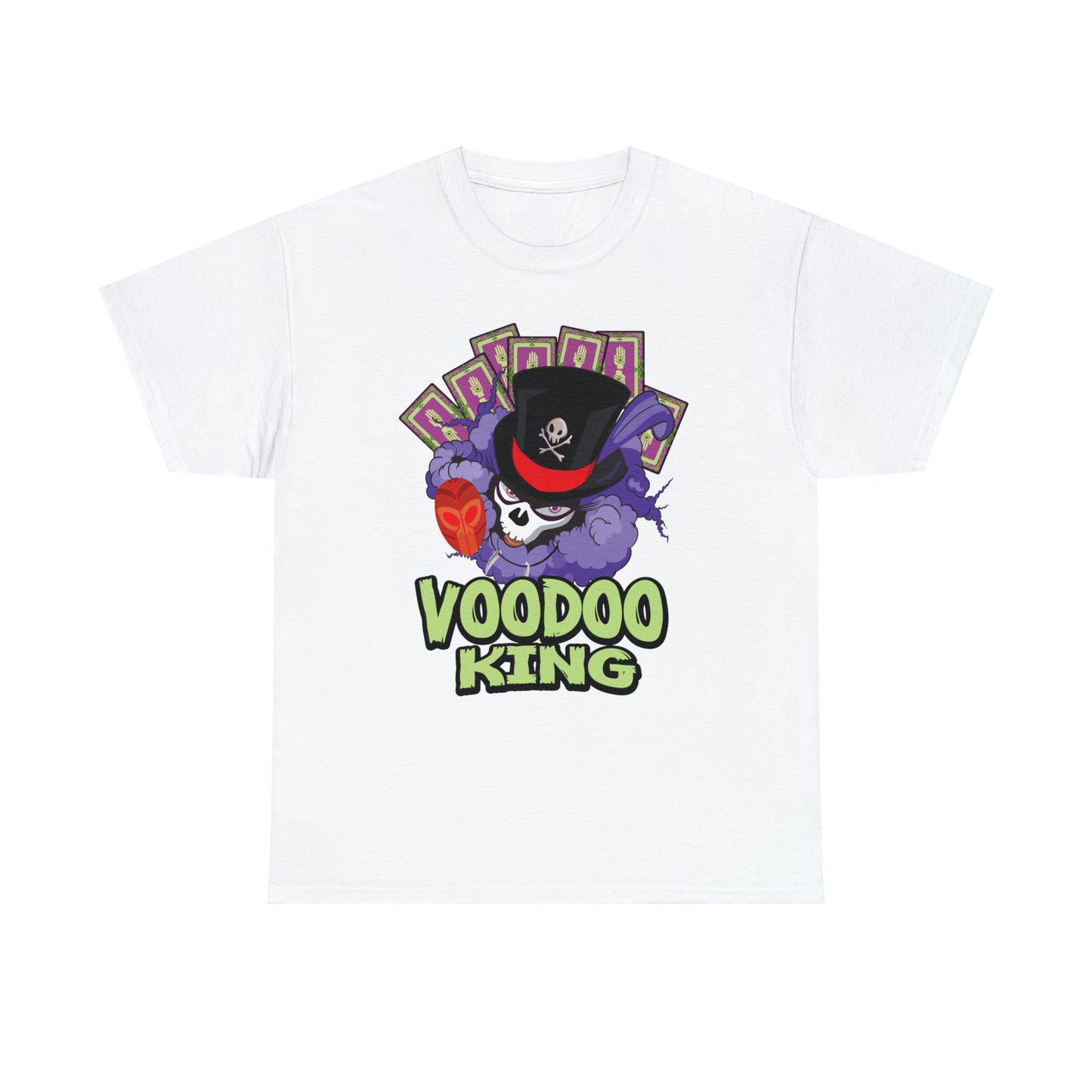 Voodoo King - The Cards The Cards Unisex Heavy Cotton Tee