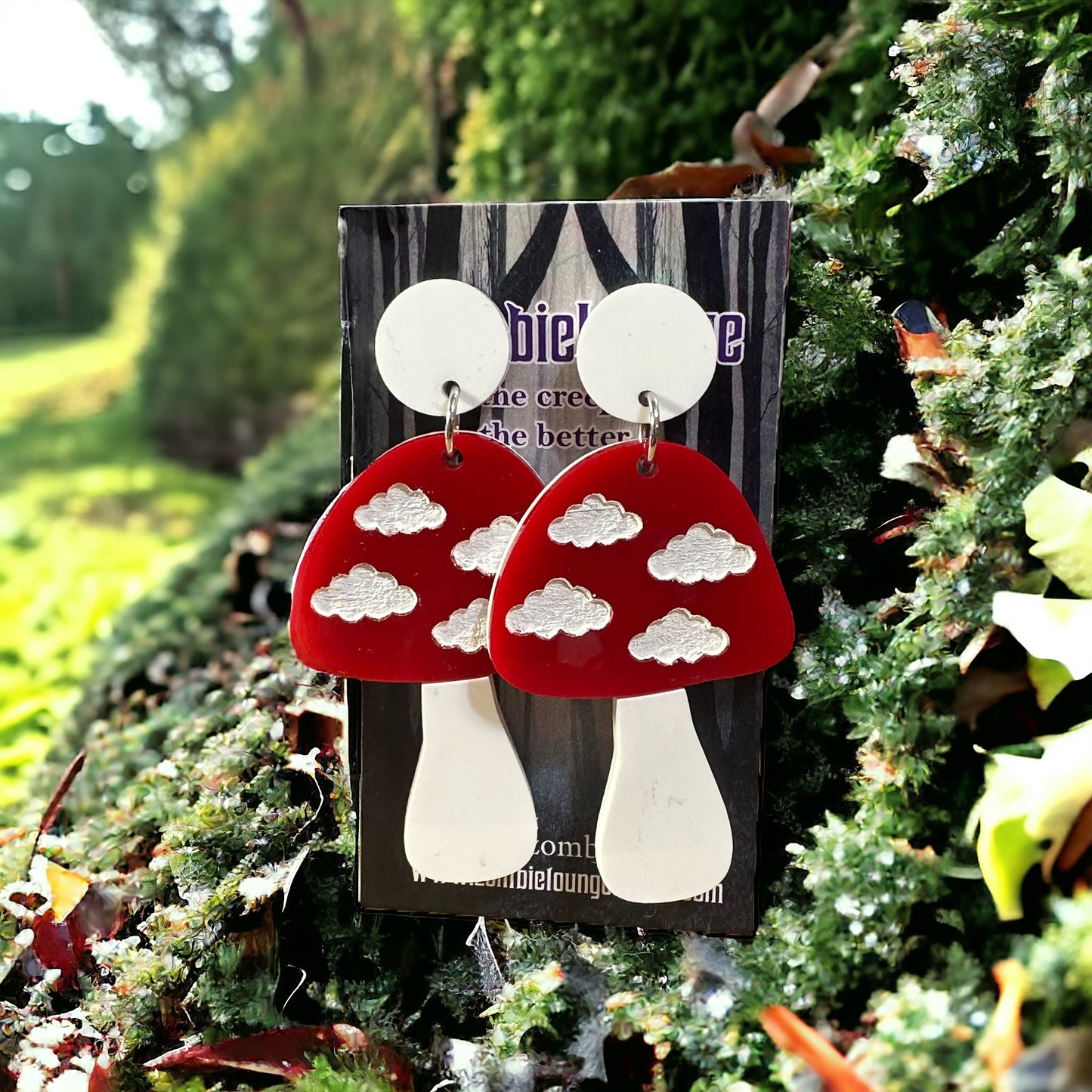 Mushroom Earrings