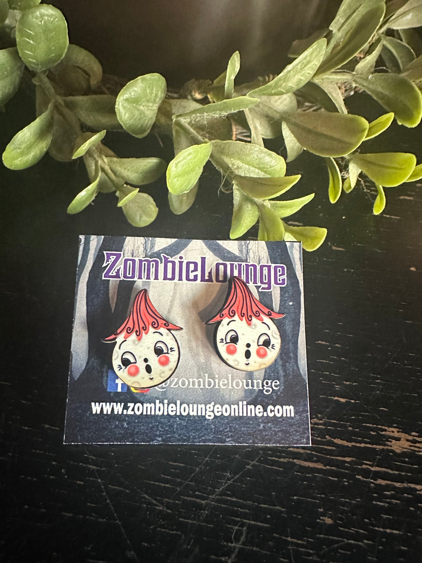 Spooky Luna’s Garden Earrings