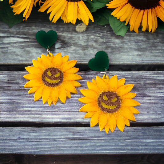 Sunflower Jack Earrings