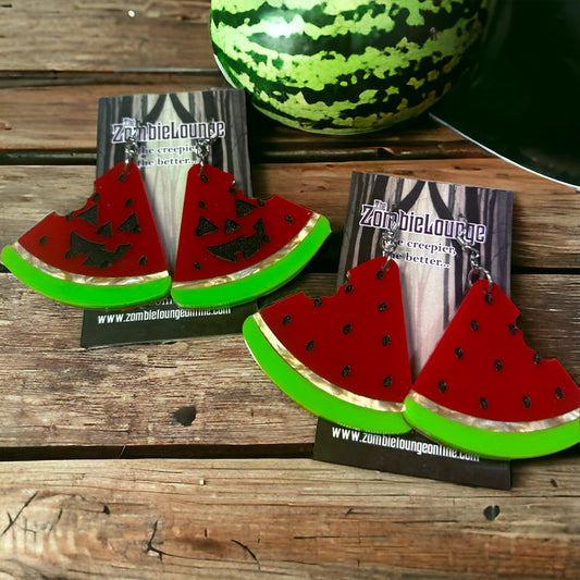 Watermelon Bite Earrings