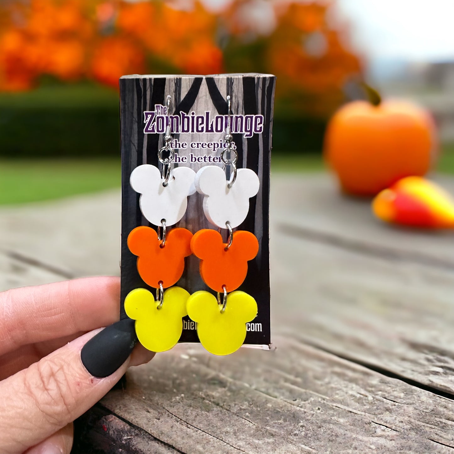 Mouse Dangle Earrings