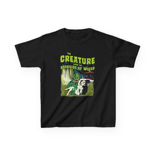 Kids Creature from the Backside of Water Tee - Fun Graphic T-Shirt for Kids