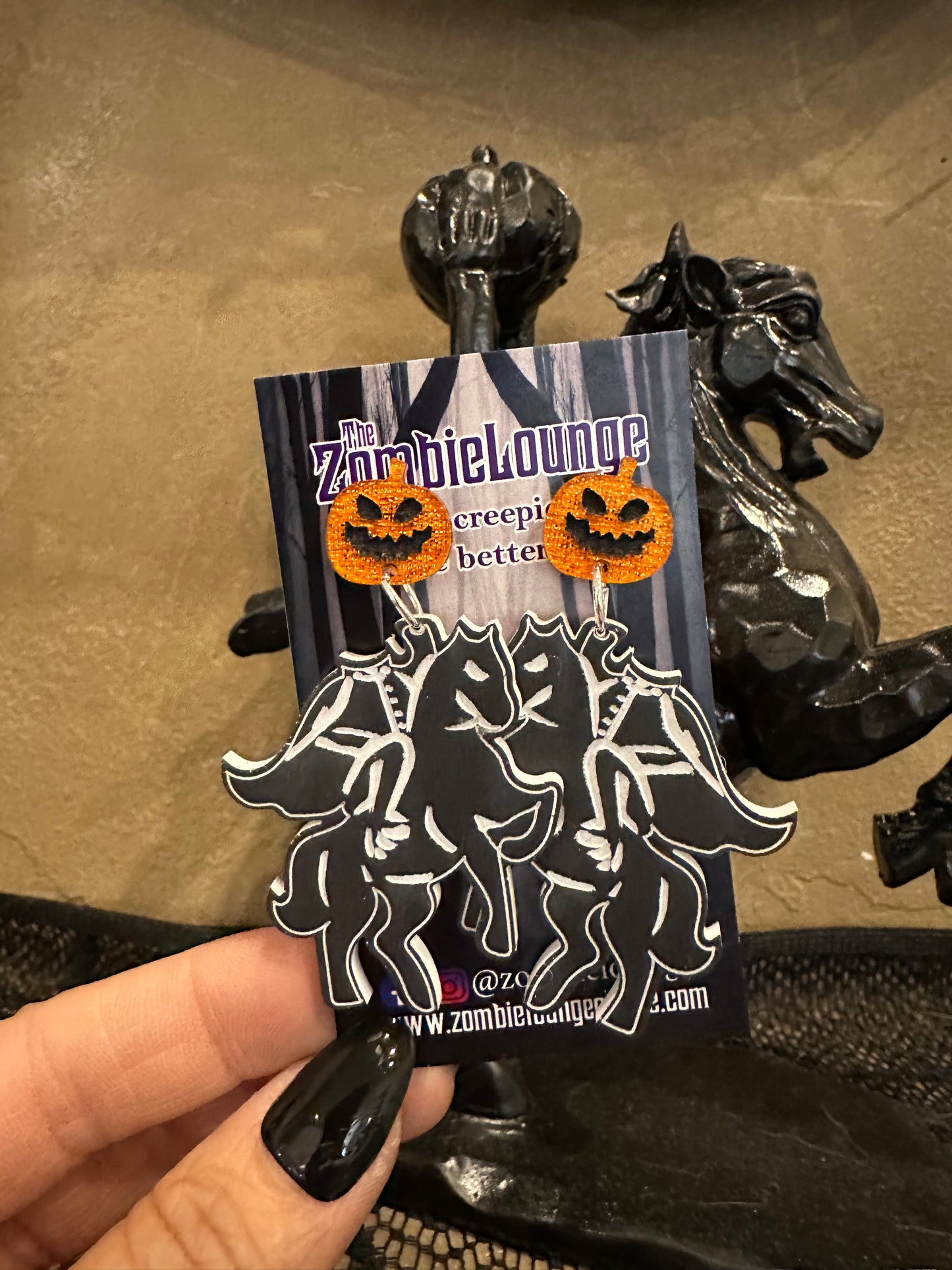 Headless Horseman Earrings