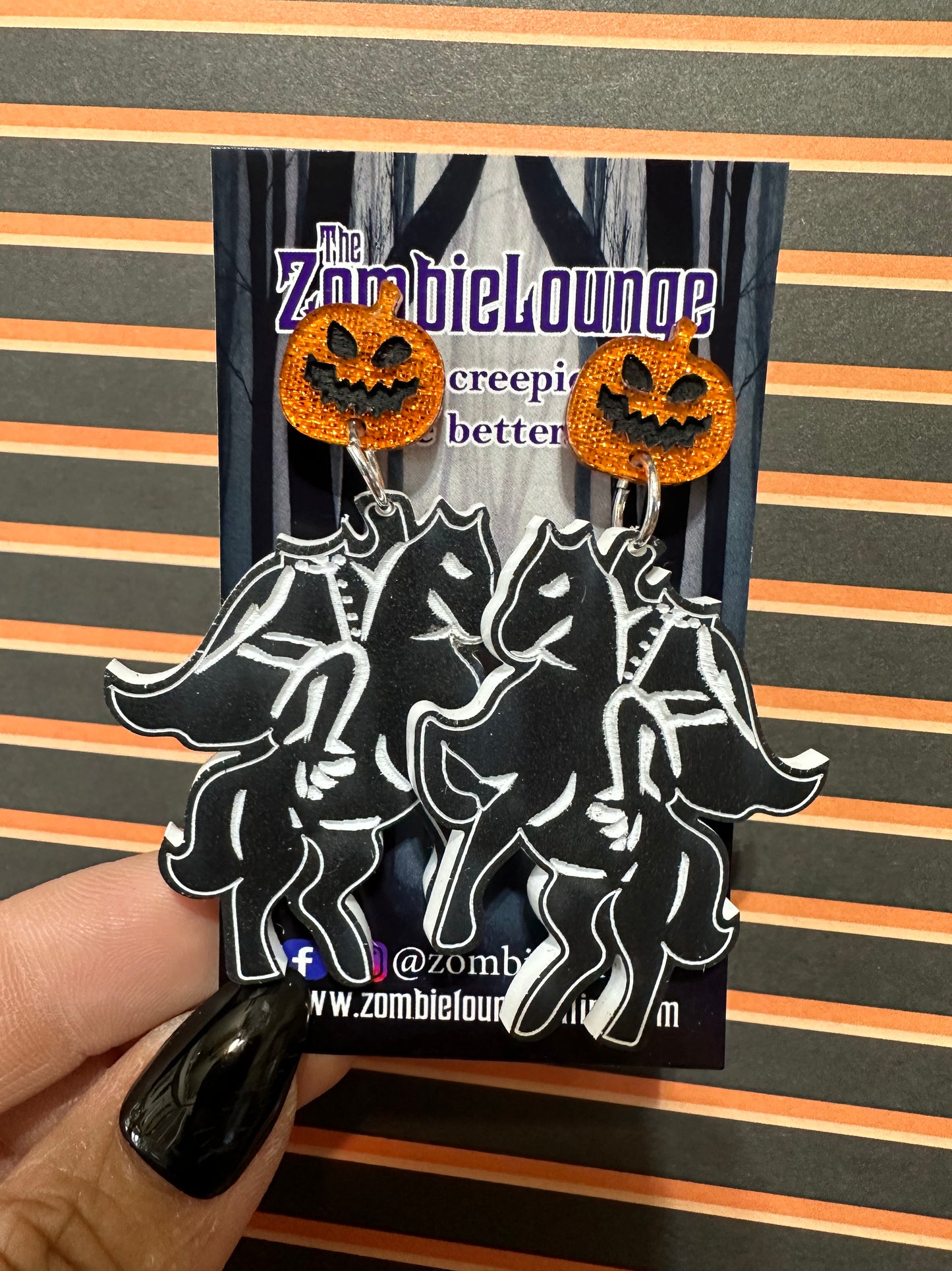 Headless Horseman Earrings