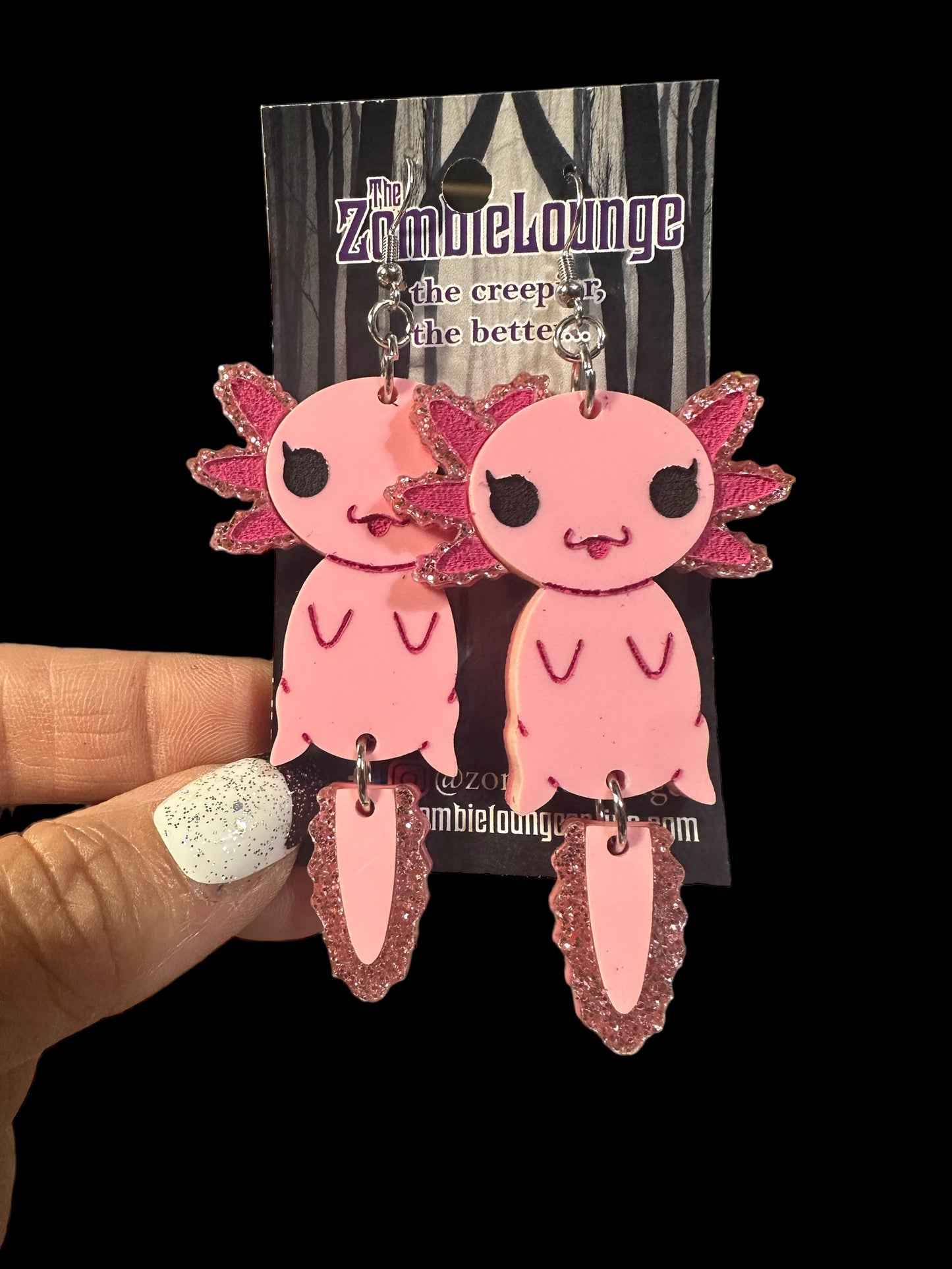 Axolotl Earrings