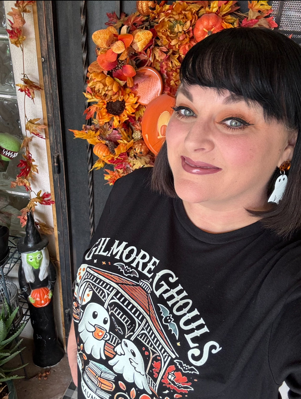 Gilmore Ghouls shirt and tote