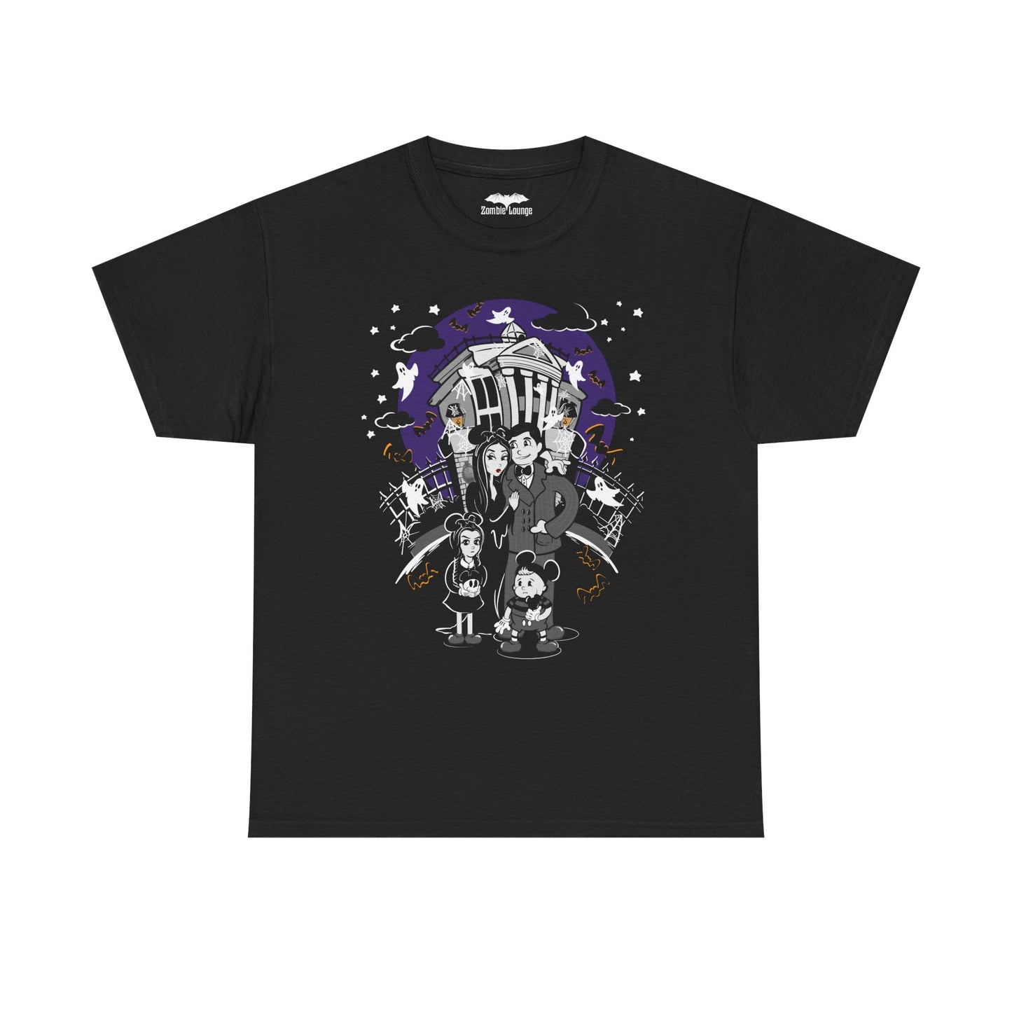 Addams Family at the Spooky Mansion t shirt