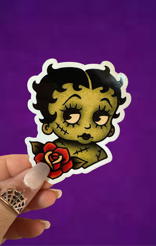 Franken Betty Sticker