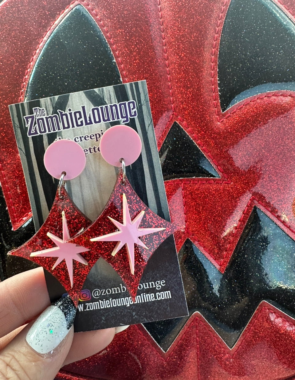 Retro Starburst Earrings