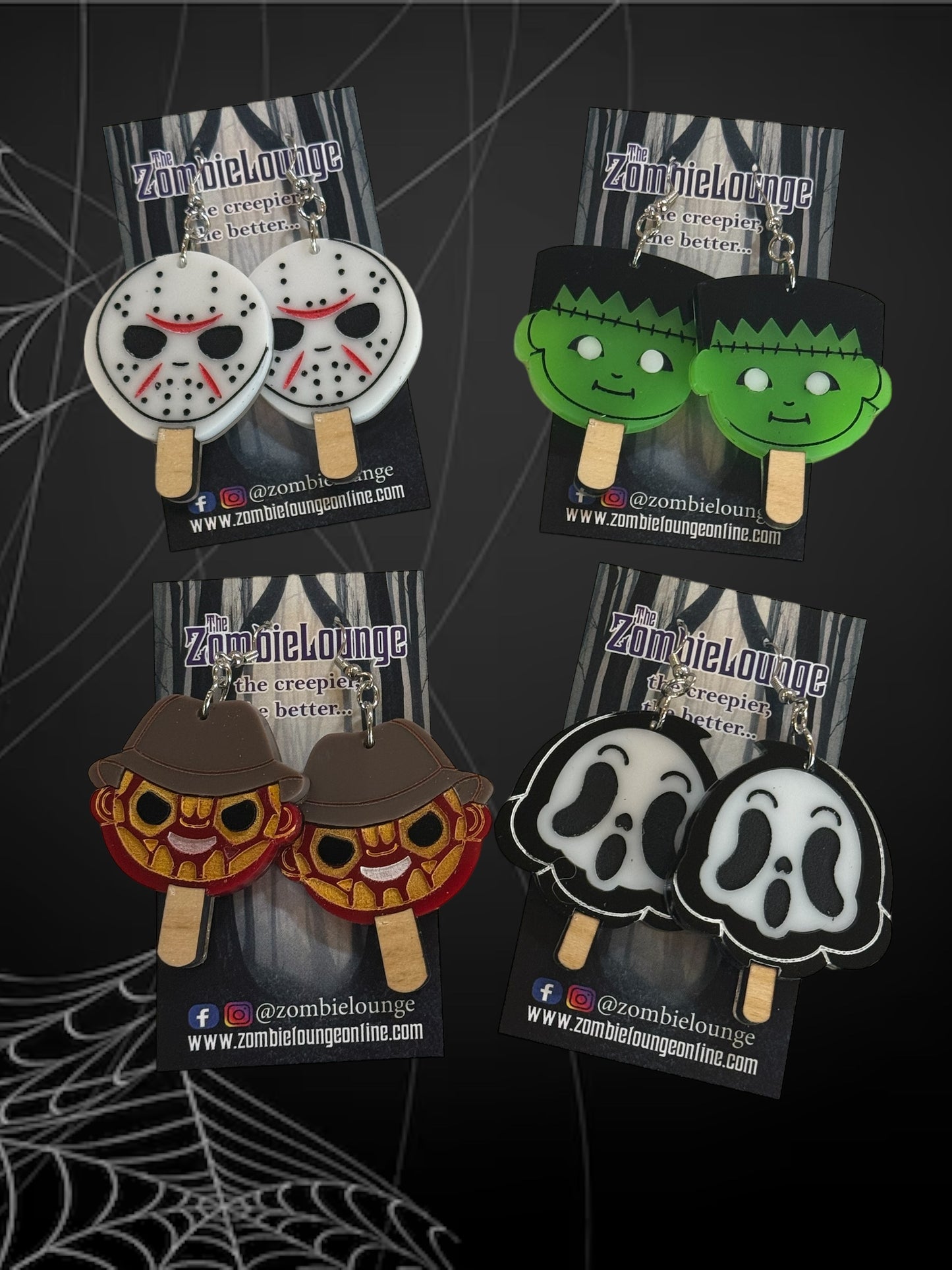 Horror Pops Earrings