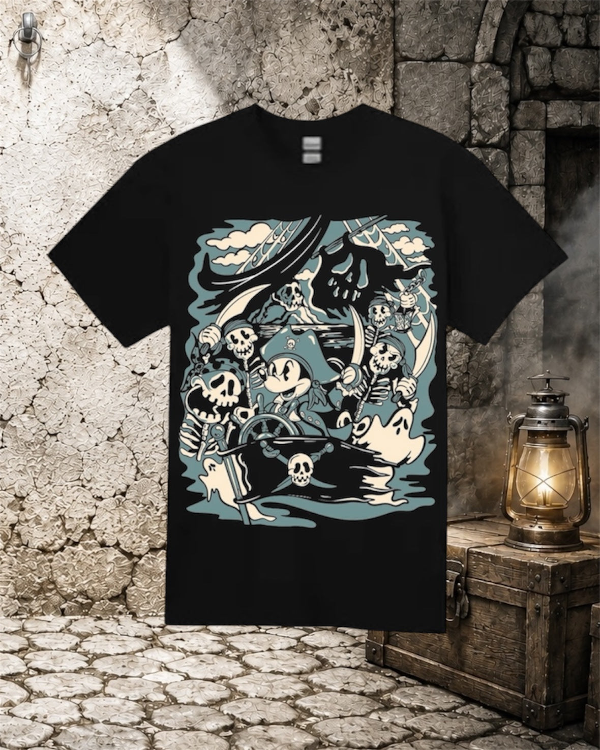 Cursed Pirate Ship T-Shirt