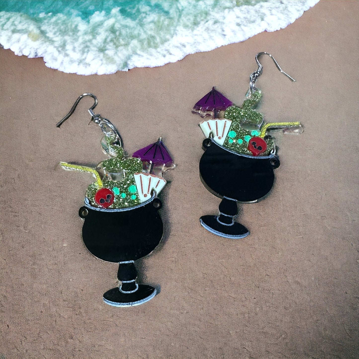 Colada Cauldron Earrings