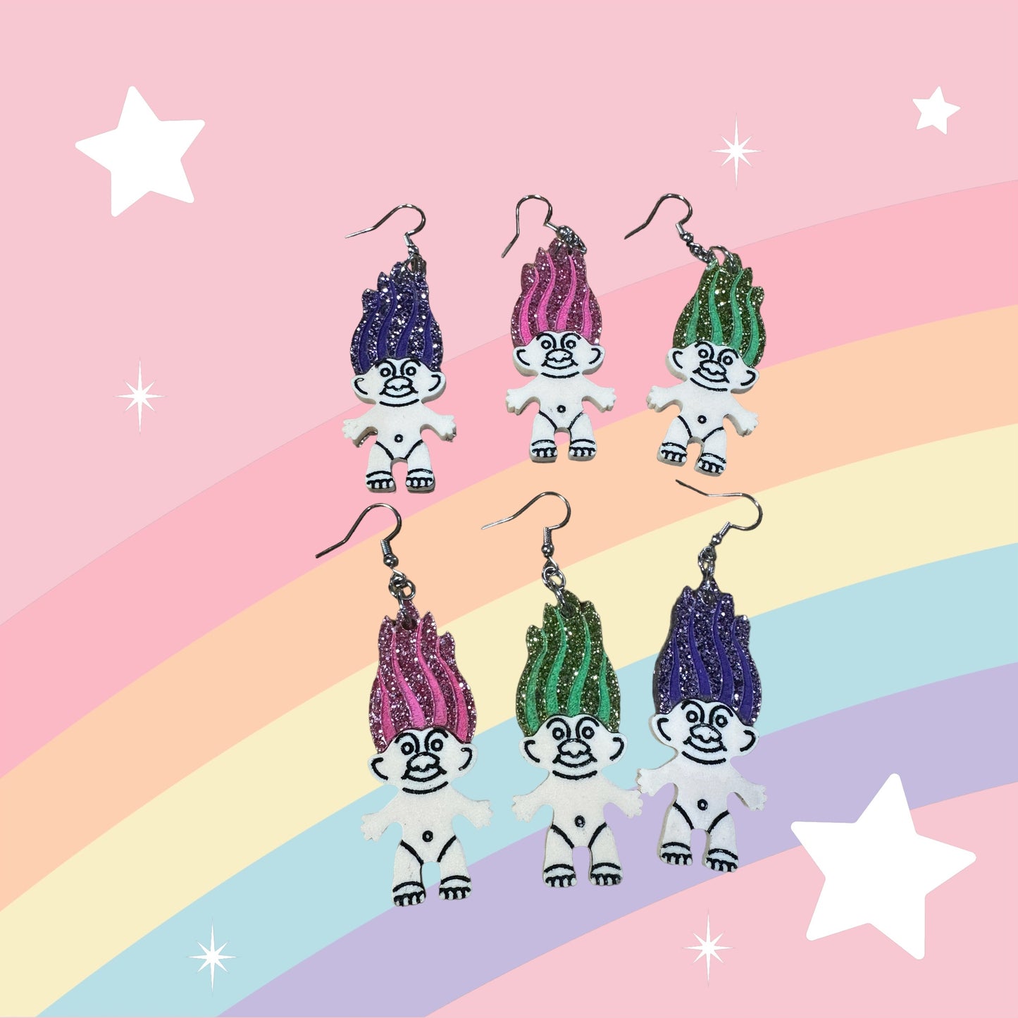 Trolls Earrings