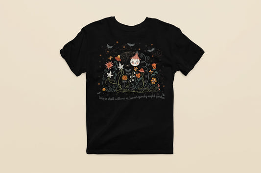 Spooky Luna Garden shirt