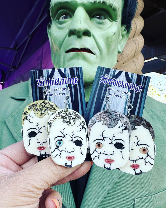 Creepy Doll Earrings