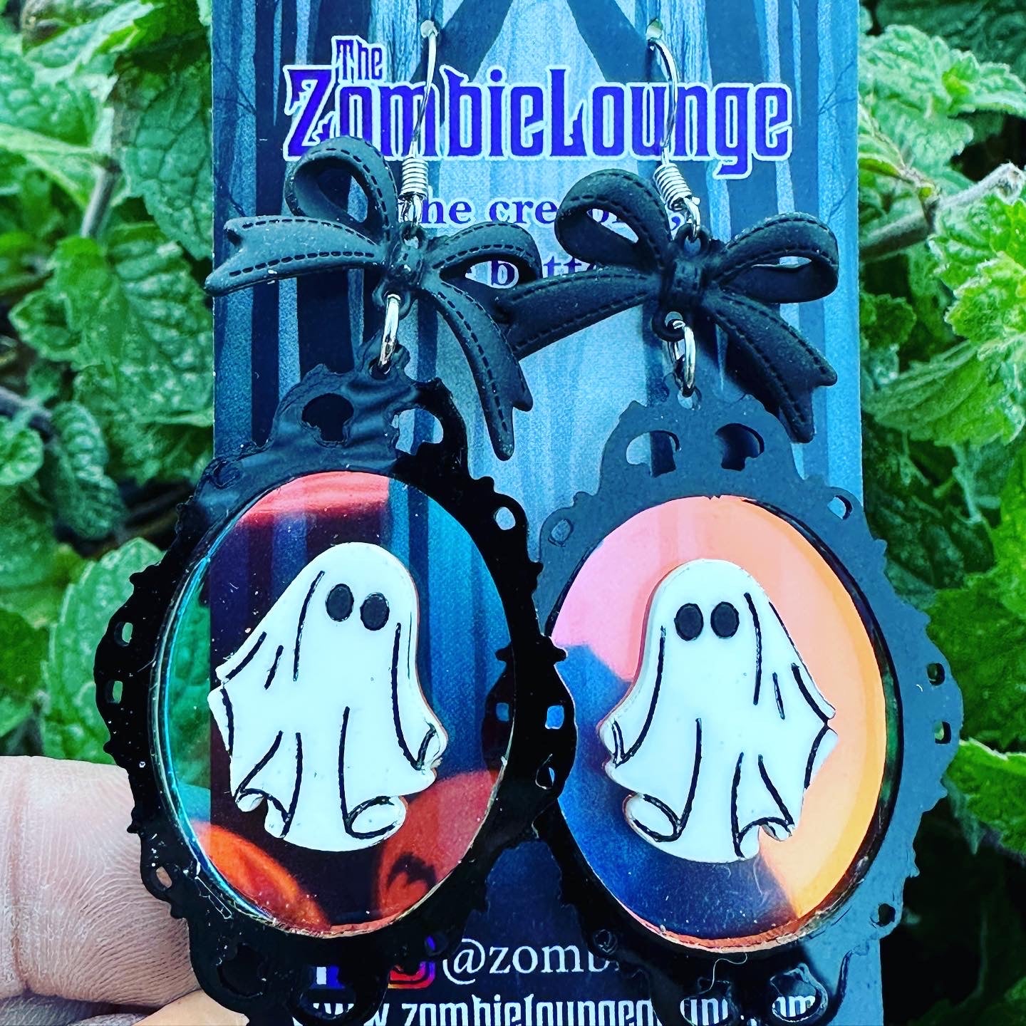 Ghost Frame Earrings