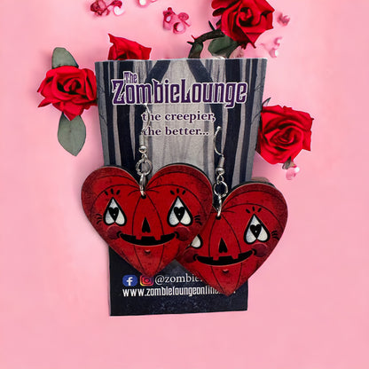 Johanna Parker Valloween Heart Earrings