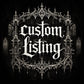 Custom listing with hooks