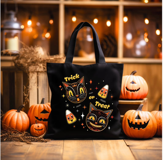 Trick or Treat Tote Bag