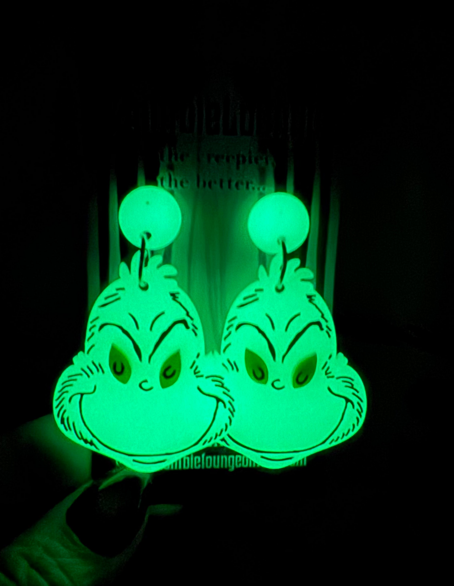 Glow Grinchmas Earrings