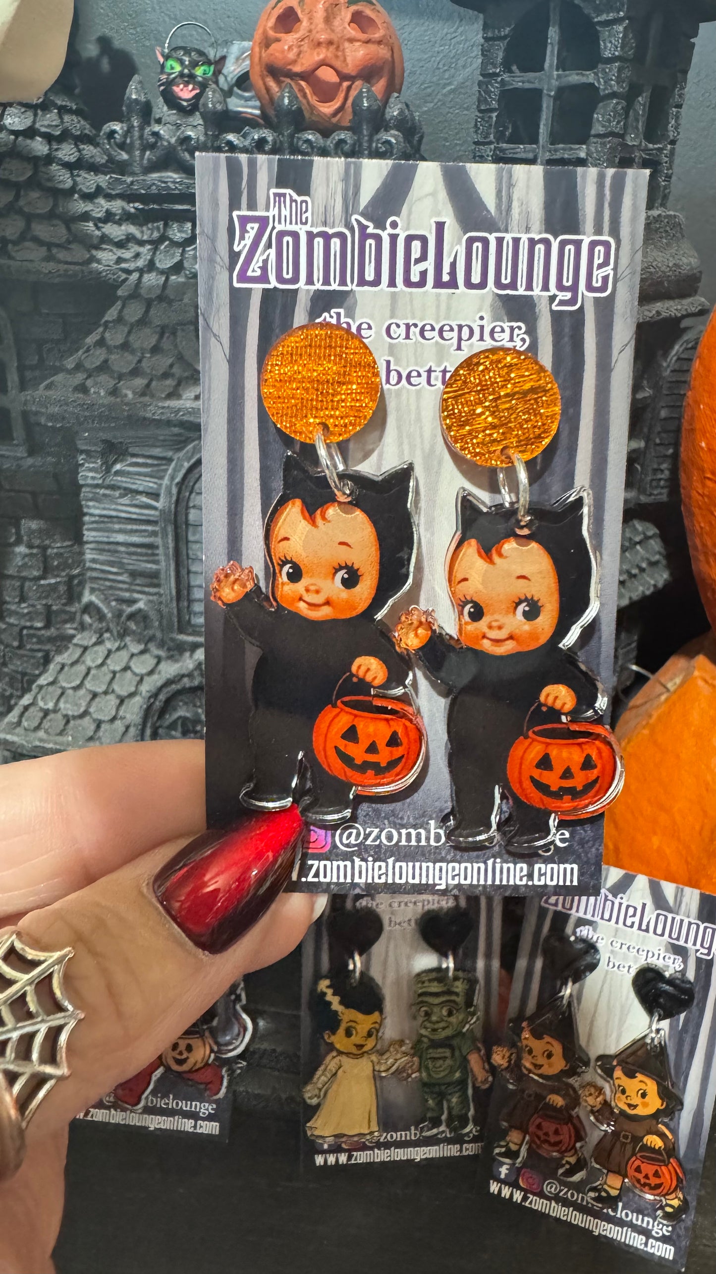 Creepy Kids Earrings