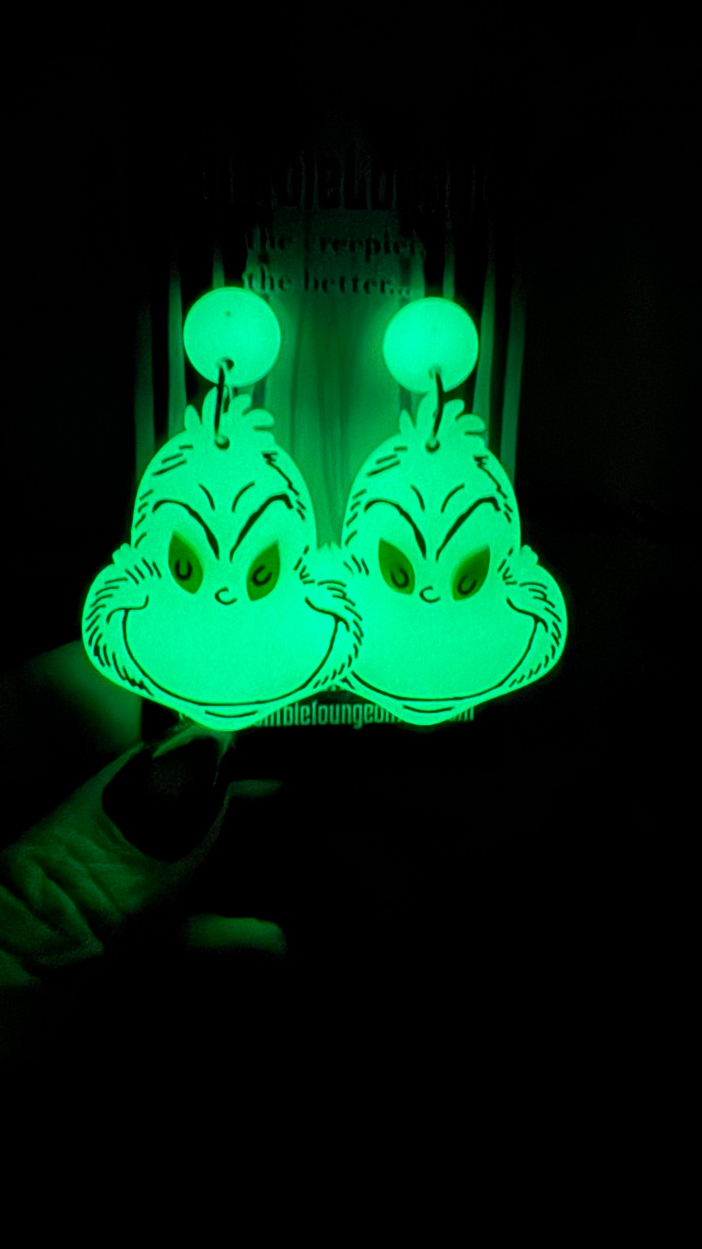Glow Grinchmas Earrings