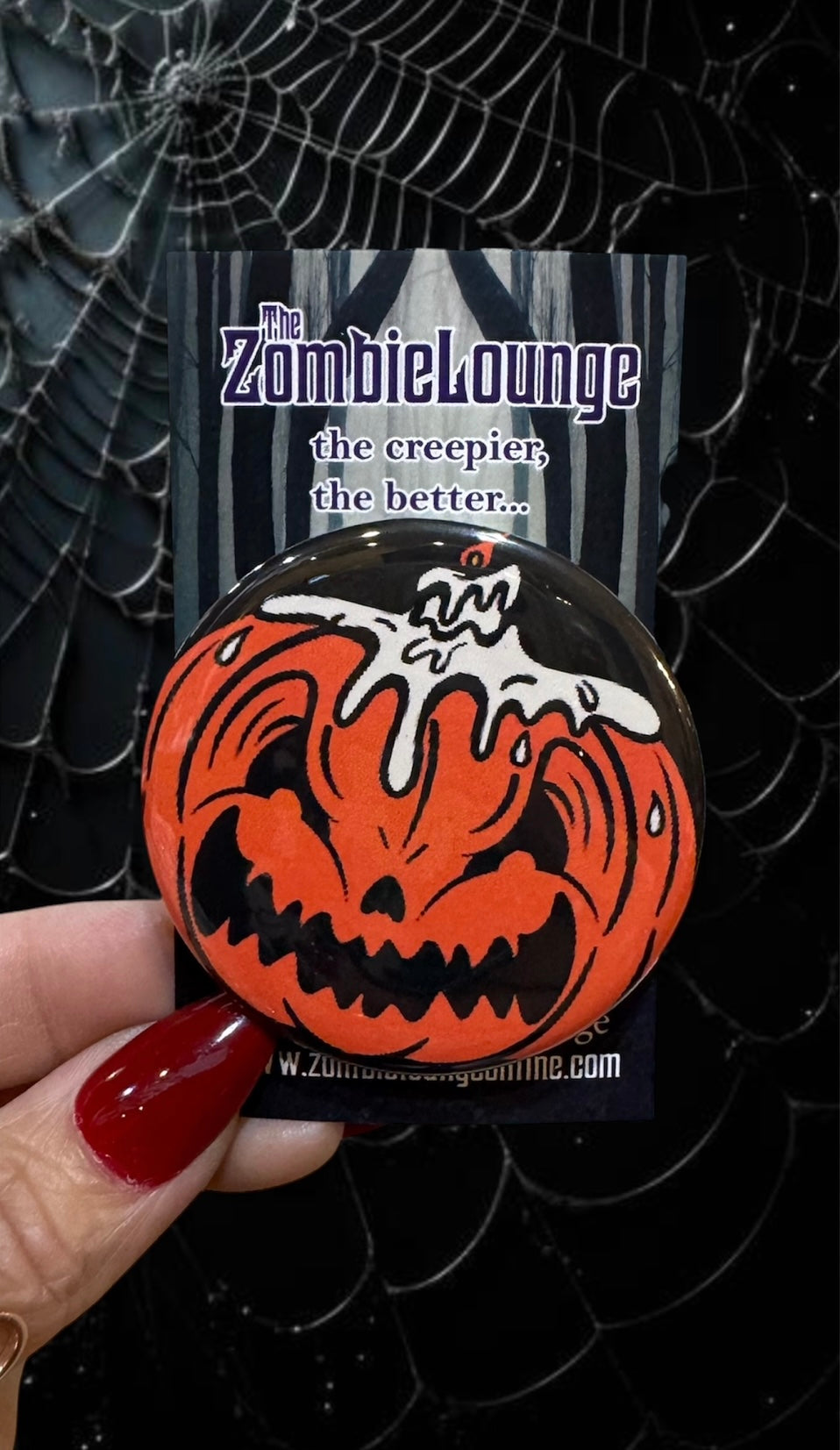 Forever Halloween Button