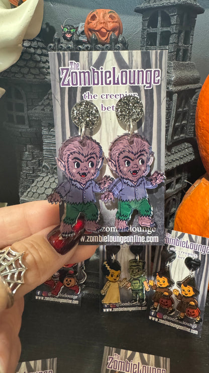 Creepy Kids Earrings
