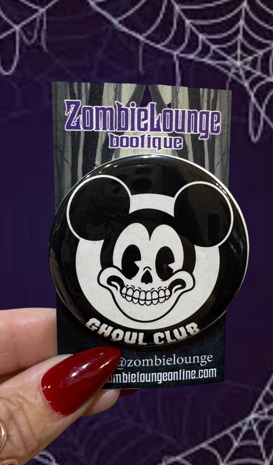 Ghoul Club Button