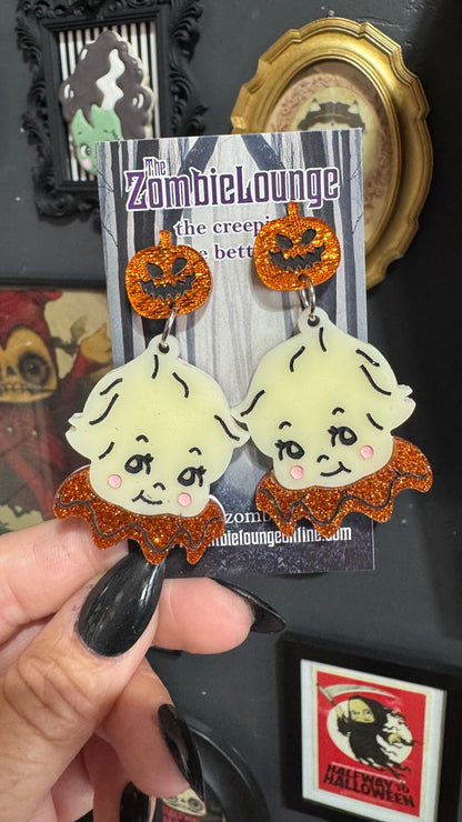 Spooky Clown Earrings
