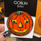 Vintage Halloween Goblin Button