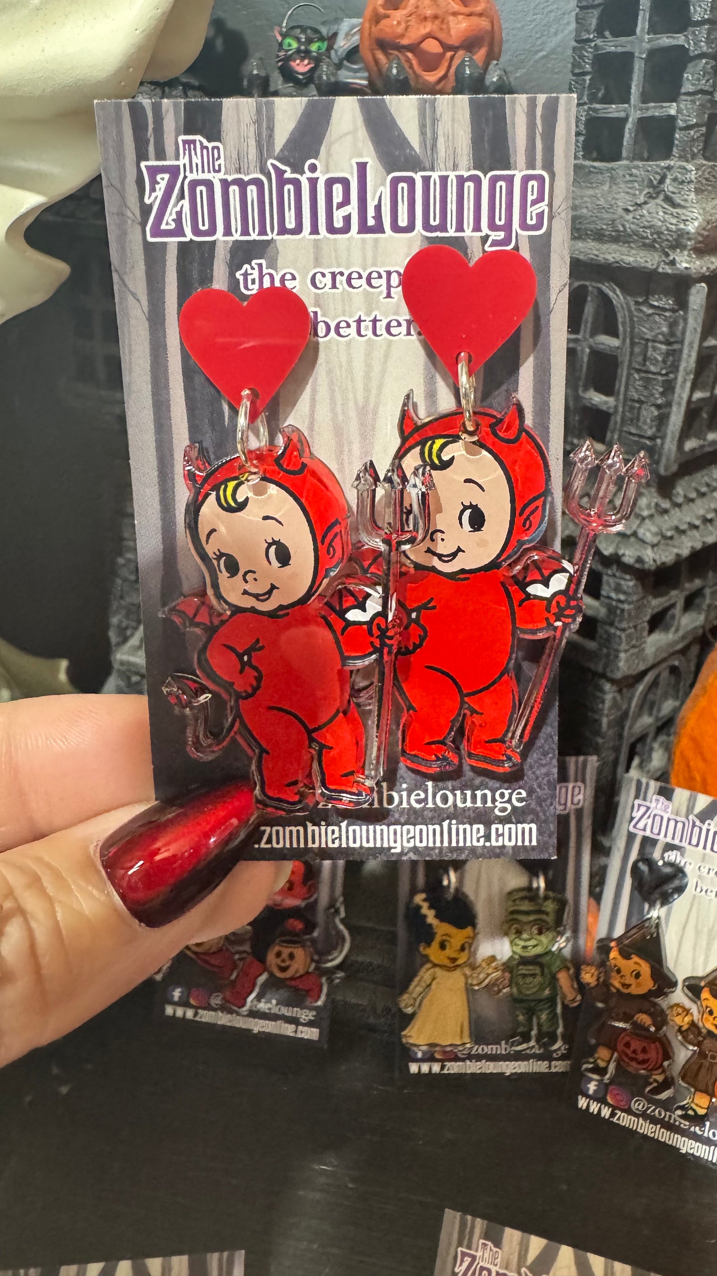 Creepy Kids Earrings
