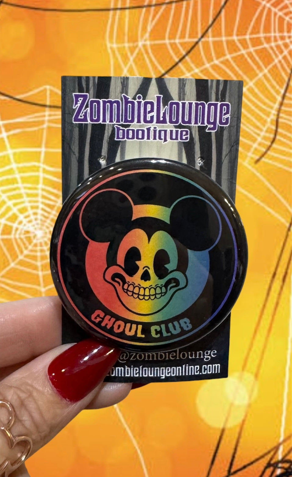Ghoul Club Button