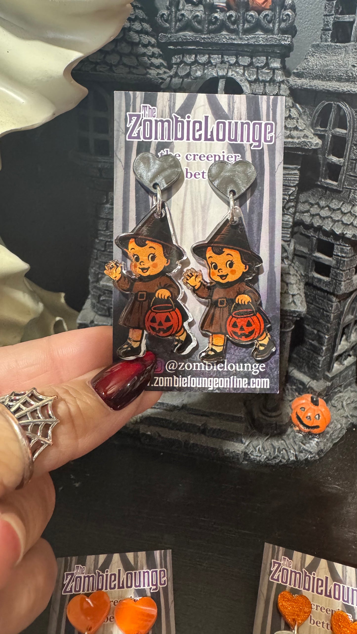 Creepy Kids Earrings
