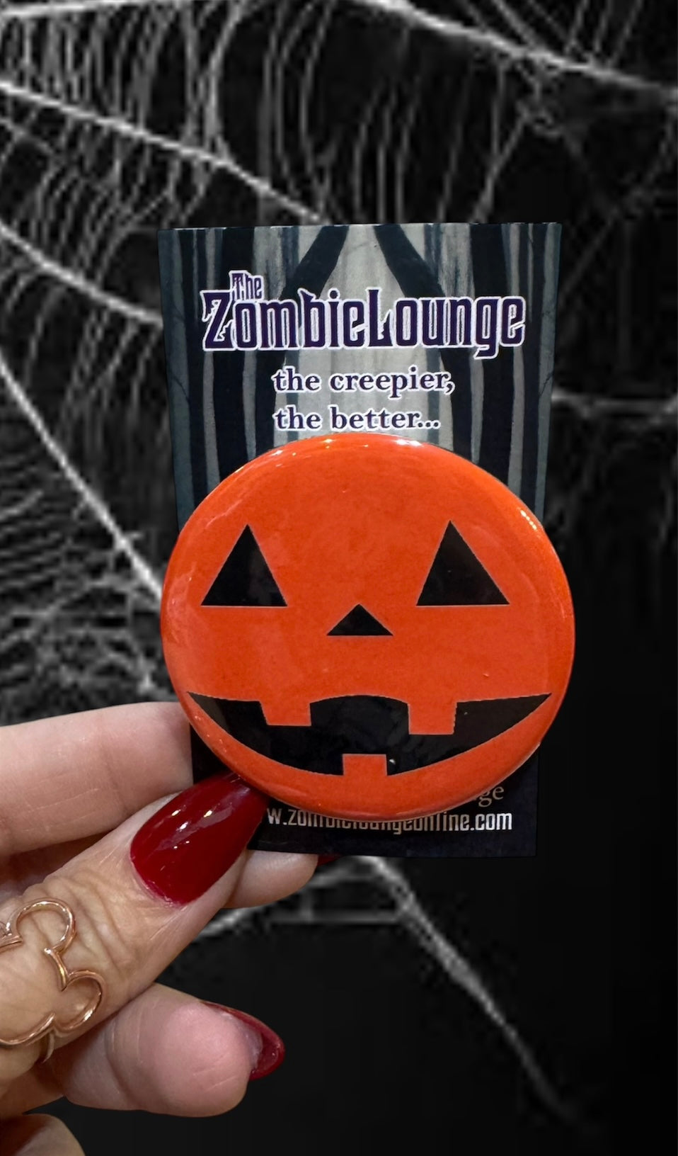 Jack O’ Lantern Button