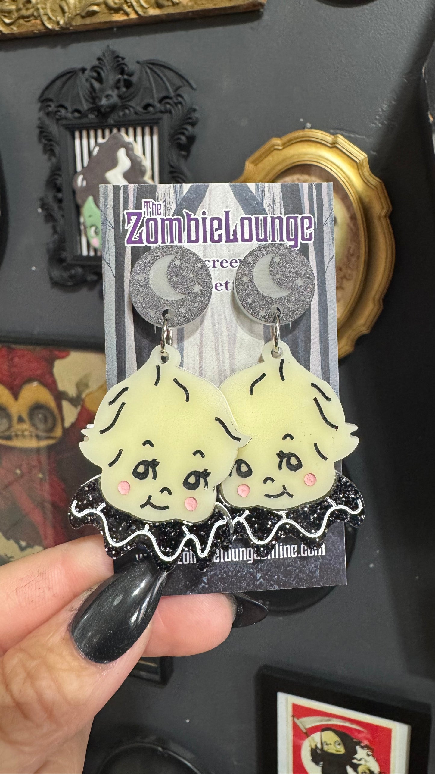 Spooky Clown Earrings