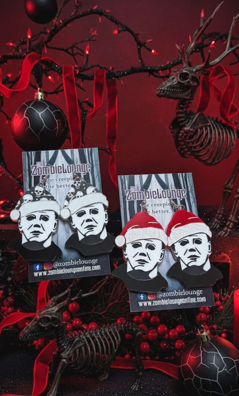 Santa Michael Earrings