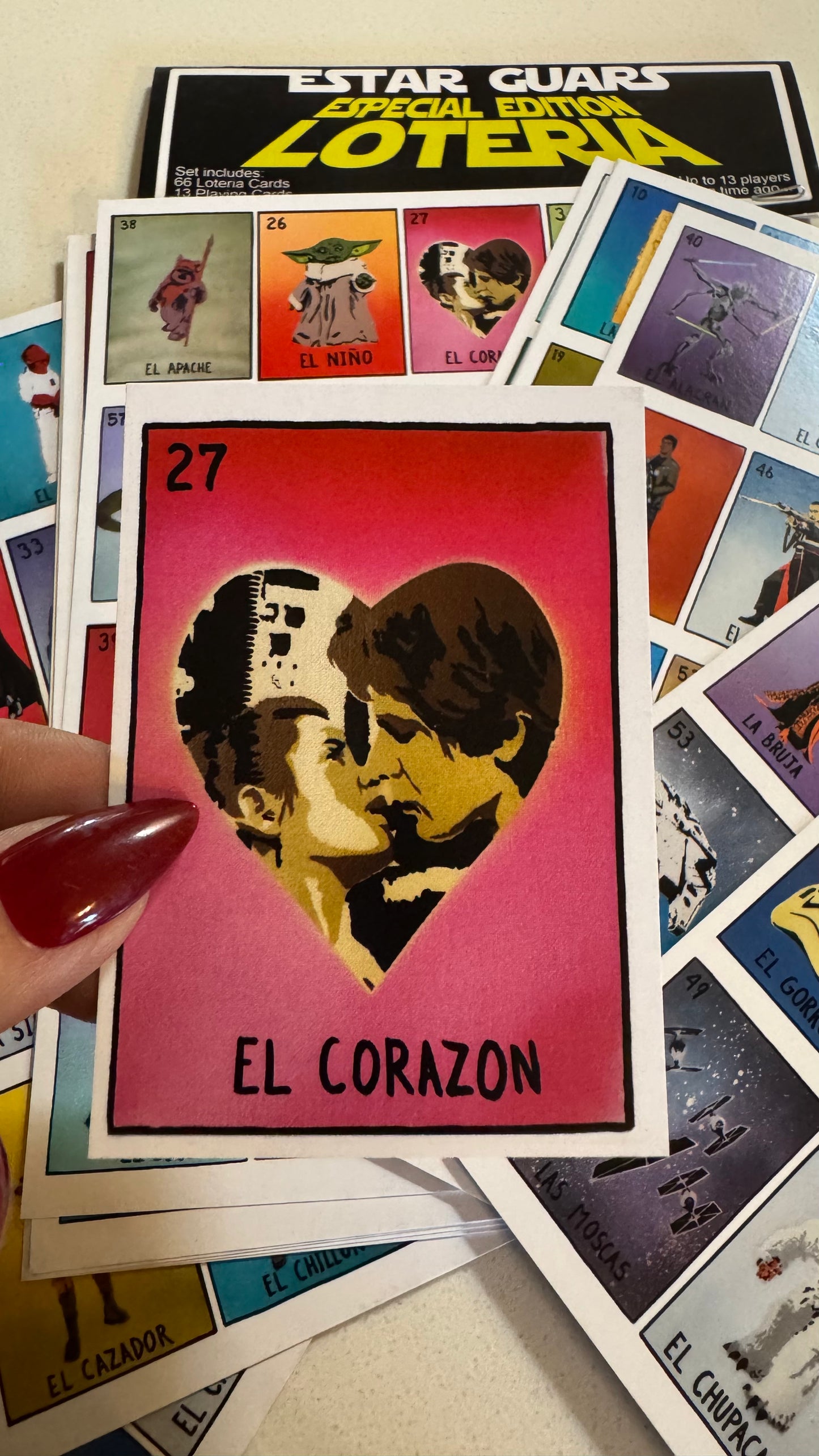 Estar Guars Loteria Cards