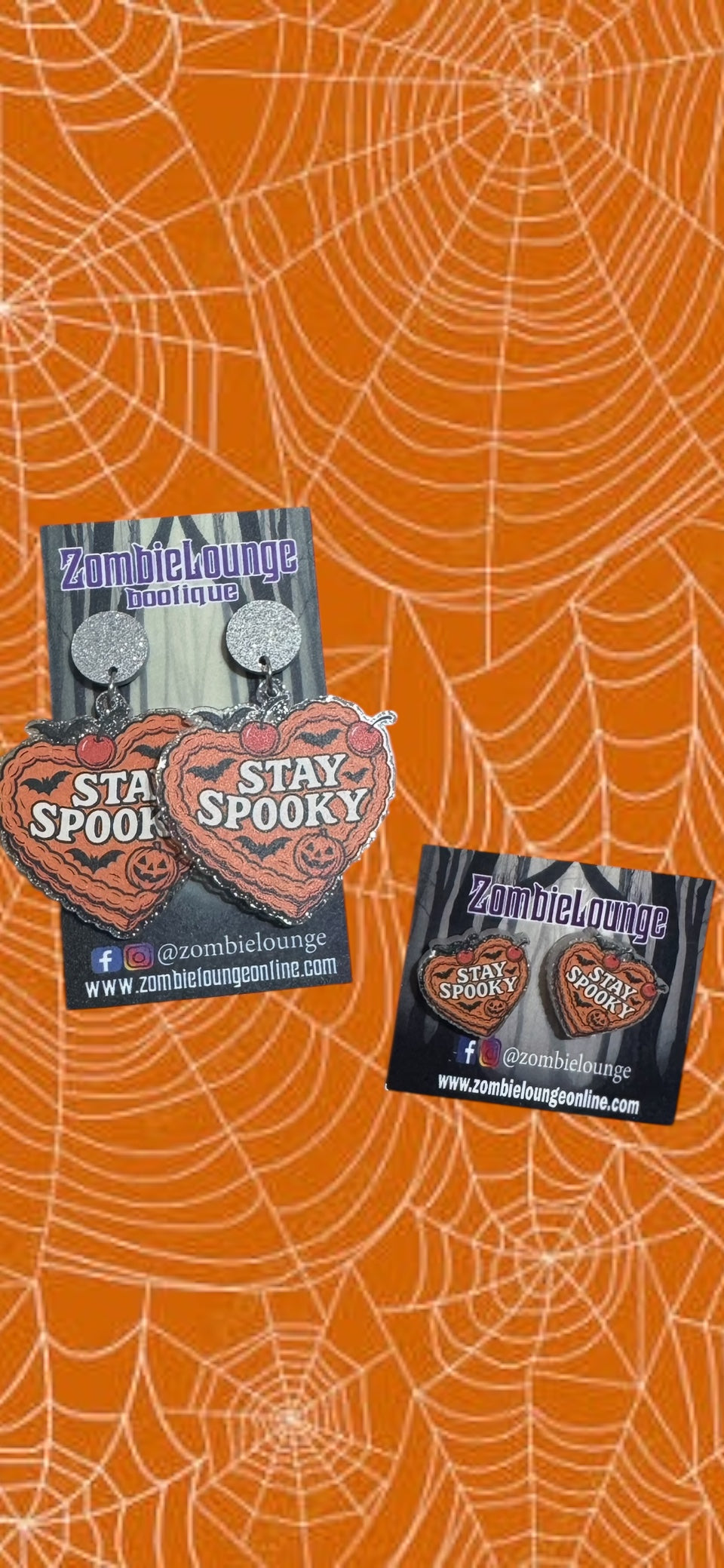 Halloween Cake Earrings
